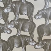 Studio Lisa Bengtsson Wallpaper Hippo Beige tapet