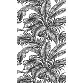 Carma Peel & Stick Palm Jungle Ebony & Pearl