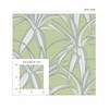 Carma Peel & Stick Tossed Cradle Plant Spring Green