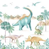 Caselio Le Monde Des Dinosaures Vert S