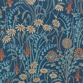 Carma 1838 V&A II Flower Meadow prussioan blue