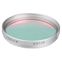 Leica UV/IR E55 filter, silver