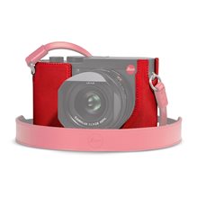 Leica Kameraskydd röd läder, Q2