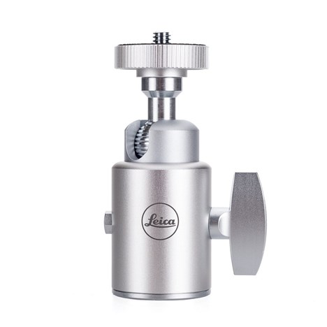 Leica Ball Head 18, Small Silver Anodized Finish
