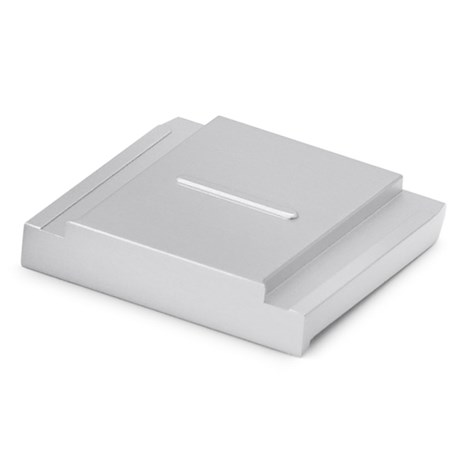 Leica Hot shoe cover, silver aluminum Q3/Q2/Q (116) & M11/M10