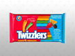 Twizzlers Rainbow Twists 12units/pack