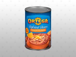 Ortega Refried Beans Traditional förp/12st