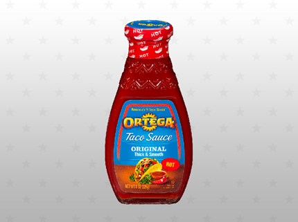Ortega Taco Hot Sauce förp/12st