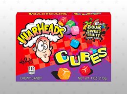 WarHeads Sour Chewy Cubes förp/12st