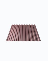 Takplåt TRP20/0,6 LS Polyester Svart 9005