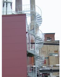 Spiraltrappa Måttbeställd