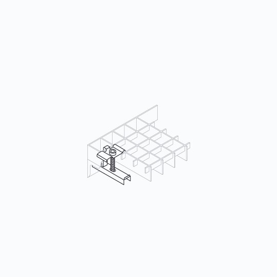 Gallerdurk klammer Hilti