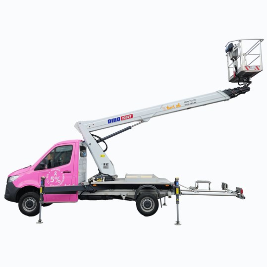 Hyra av Lastbilslift DINO 230VT