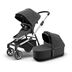 Thule Sleek duovagn, shadow grey/silver chassi
