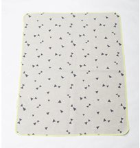Filt trianglar 100% bomull, offwhite