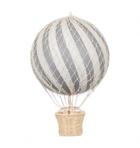 Filibabba luftballong 20 cm, grå