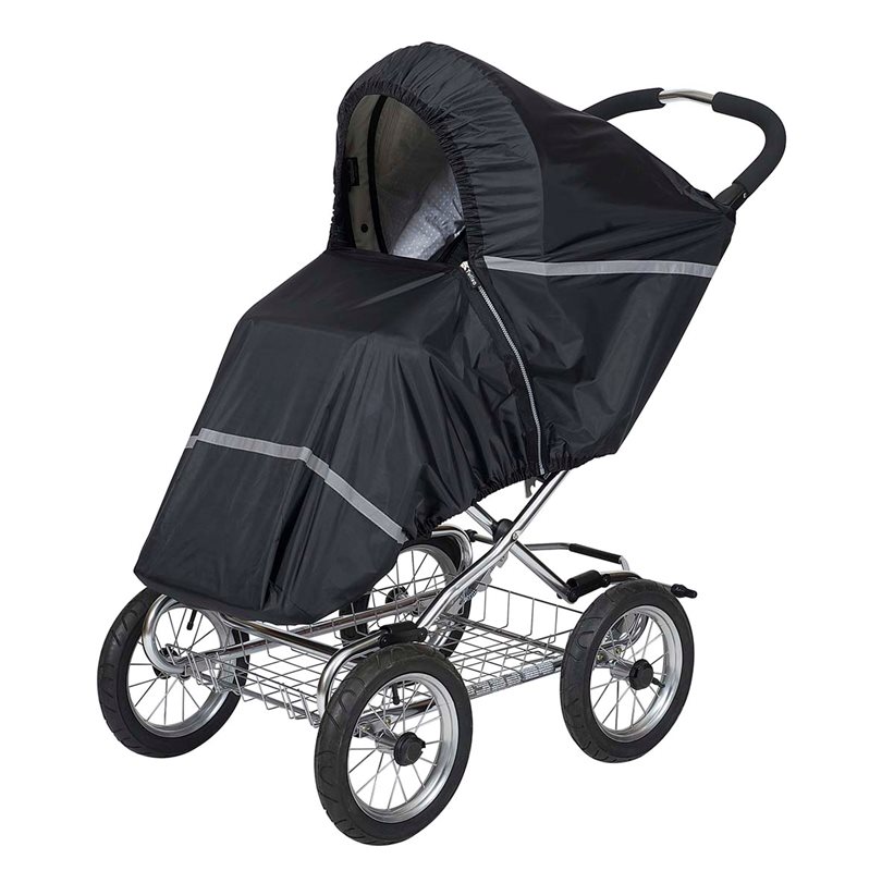 Tullsa Regnskydd Sulky Svart BabyV se