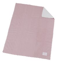 Rätt Start quiltad filt Elefant 75x100 cm, dusty pink