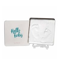 Baby Art magic box avgjutning fyrkantig "Hello baby"