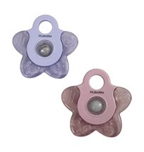 Filibabba bitring cooling star 2-pack, rose mix