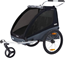 Thule Coaster XT cykelvagn inkl promenad- & cykelkit, svart