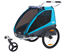 Thule Coaster XT cykelvagn inkl promenad- & cykelkit, blå