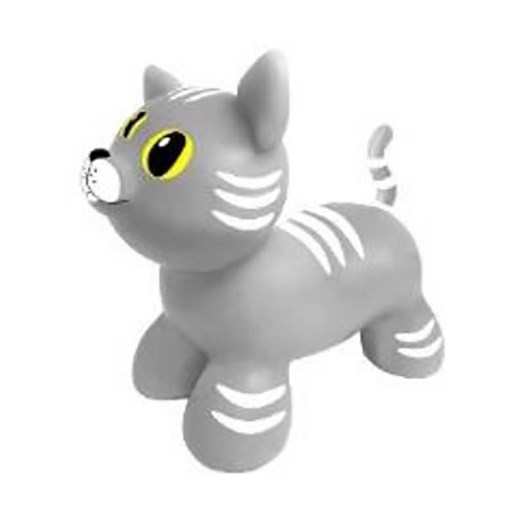 Gerardos Toys hoppleksak, katt grå