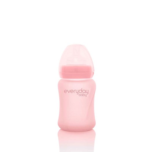 Everyday Baby nappflaska glas Healthy+ 150 ml, rose pink