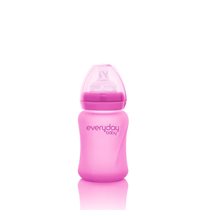 Everyday Baby nappflaska med värmeind Healthy+ 150 ml, rosa