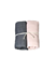 Mini Dreams muslinfilt 70x70 cm 2-pack, grå/dusty pink