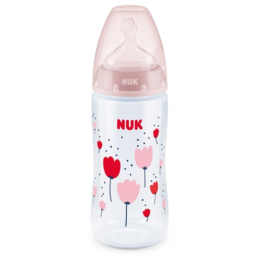 NUK nappflaska First Choice+ Bottle 300 ml, rosa