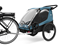 Thule Courier 2 cykelvagn, aegean blue