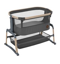 Maxi-Cosi Iora Air bedside crib, beyond graphite