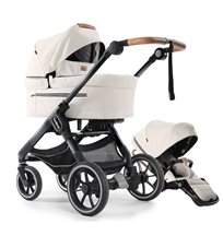 Emmaljunga NXT90 De luxe duovagn 2023, sand beige