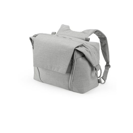 Stokke skötväska & ryggsäck, grey melange