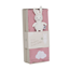 Jabadabado presentkit babyfilt rosa/bunny nappkompis