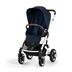 Cybex Talos S Lux sittvagn 2023, ocean blue/silvrigt chassi