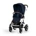 Cybex Talos S Lux sittvagn, ocean blue/silvrigt chassi