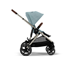 Cybex Gazelle S sittvagn 2023, sky blue/taupe chassi