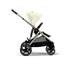 Cybex Gazelle S sittvagn 2023, seashell beige/taupe chassi