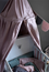 NG Baby sänghimmel stor, MOOD dusty pink