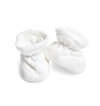 Mini Dreams babytossor fleece off-white, 6-12 mån