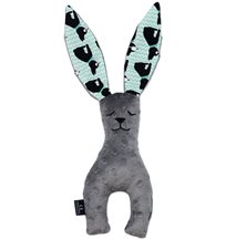 La Millou Bunny long ears liten, terrier/grey