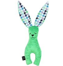 La Millou Bunny long ears stor, violet/green