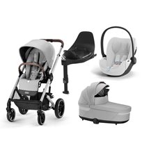 Cybex Balios S Lux duovagn + Cloud T babyskydd + bas