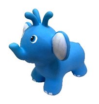 Gerardos Toys hoppleksak, elefant blå