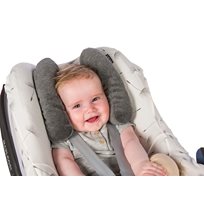 Dooky huvudstödskudde barnvagn/bilstol, grå
