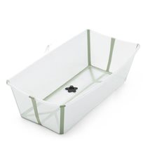 Stokke Flexi Bath badbalja XL, transparent grön