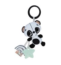 Tiny Love skallra barnvagnshänge Black & White Décor, panda