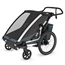 Thule Chariot Cross 2 cykelvagn G3, dark slate